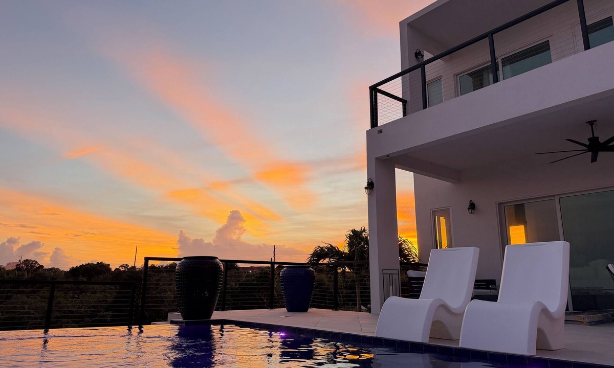 Long Bay Hills Villa | Resort style ocean view 4-bedroom villa with infinity pool in Long Bay Hills