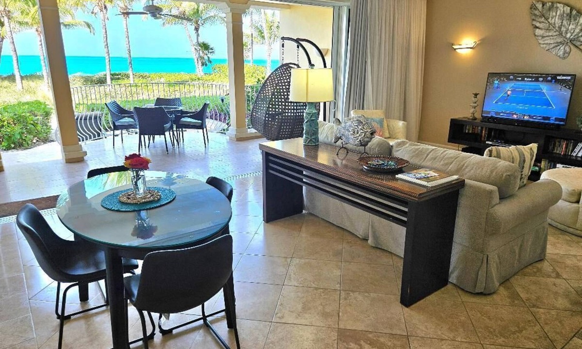 Grace Bay Condo | Villa 102: 1st Floor, 2 Bedrooms, 2 Baths, Ocean Front Villa Sleeps 4-5