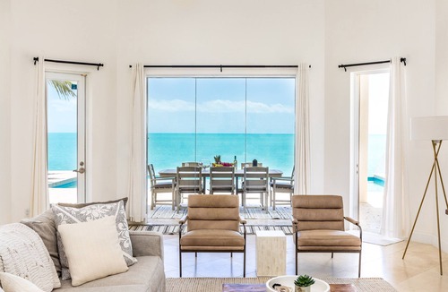 Leeward Settlement Villa | Breezy Villa is a 4 bedroom Villa with Spectacular Water Front Views