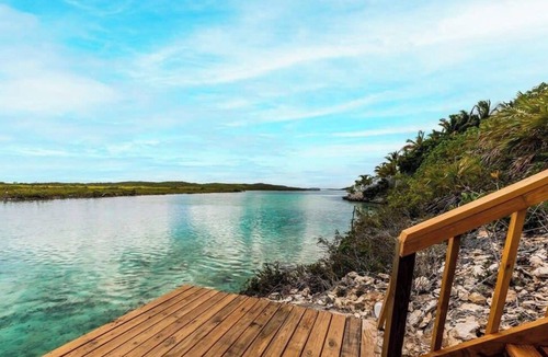 Ocean Point Apartment | Chalk Sound Waterfront w/Lagoon Views & Dock