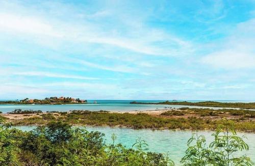 Ocean Point Apartment | Chalk Sound Waterfront w/Lagoon Views & Dock