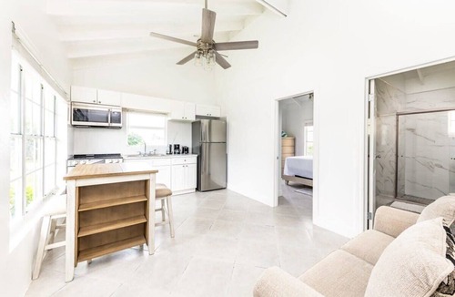 Bottle Creek House | Lagoon Home with Beach Access & Bikes Included