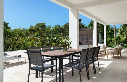 Long Bay Villa | Modern Villa Steps to Long Bay Beach w/Pool