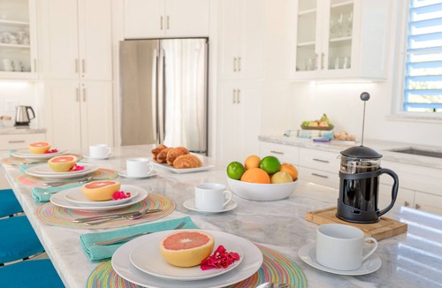 Leeward Settlement Villa | Piccolo Ponte 3 BR Caribbean Villa. Pool & Hot Tub. Canal front, SUP, Bikes.