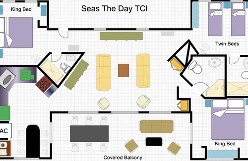 Wheeland Settlement Condo | Seas the Day TCI - WINTER PROMO JUST LAUNCHED 24th OCT - 20th DEC