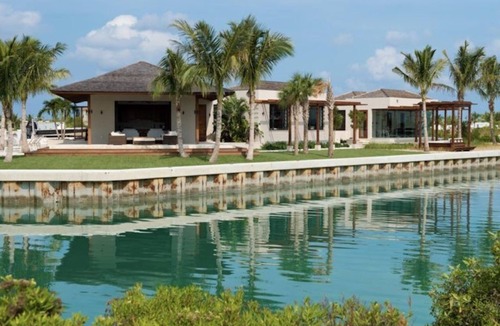 Leeward Settlement House | Villa - Canal Front - Large Sun Deck- Outdoor Lounge/Covered Veranda