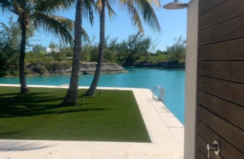 Leeward Settlement House | Villa - Canal Front - Large Sun Deck- Outdoor Lounge/Covered Veranda