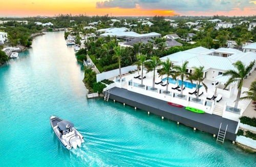 Leeward Settlement Villa | Waterfront Luxury Villa with Pool, Dock, Kayaks