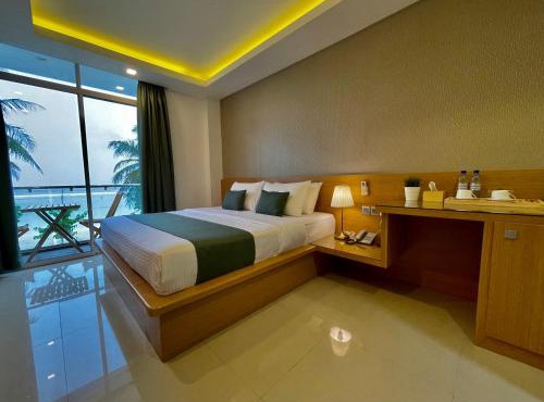 Huvan Beach Hotel at Hulhumale in Hulhumale
