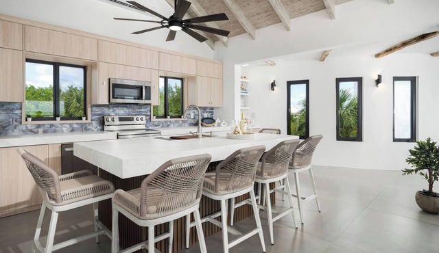 Opaline Villa 2Br 1Bath Ocean Front Luxury in providenciales