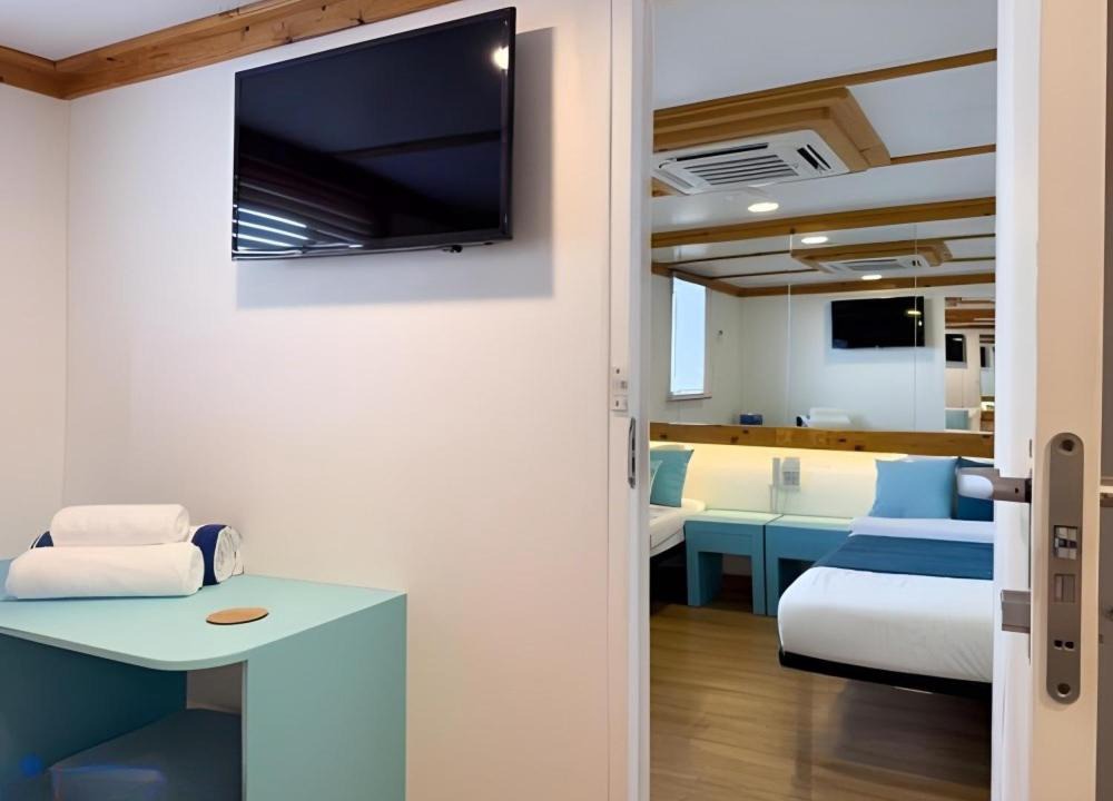 Farukolhufushi Island Boat Rental | RITRELLA FLOATING HOTEL&YACHT - FREE beach access daily - Full board meal plan
