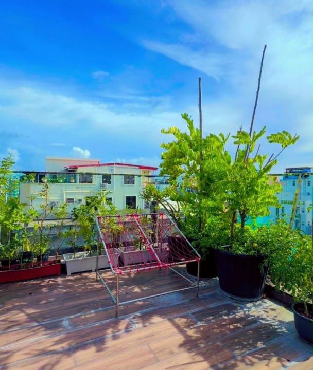 Hulhumale Apartment | The garden terrace suite
