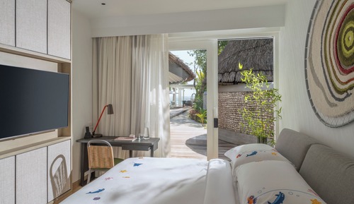 Family Villa, 1 King Bed (Sunset Beach Villa with Pool)