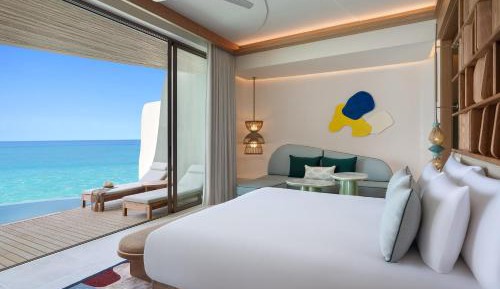 Two-bedroom Family Overwater Villa with Jacuzzi