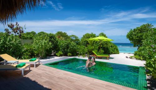 Beach Villa with Pool