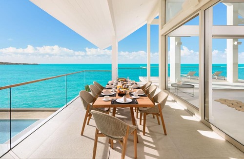 Ocean Point Villa | La Mer Villa South Oceanfront Luxury on Sapodilla Bay