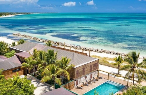 Providenciales Villa | Villa Silver Sands | Beach Front - Located in Tropical Providenciales with Private Pool