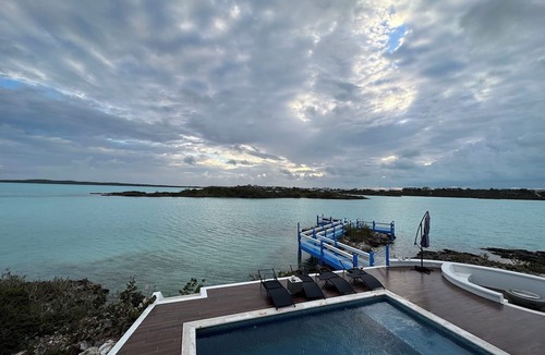 Ocean Point Villa | Villa Patina—True TC Islands style with private dock and beach on Chalk Sound